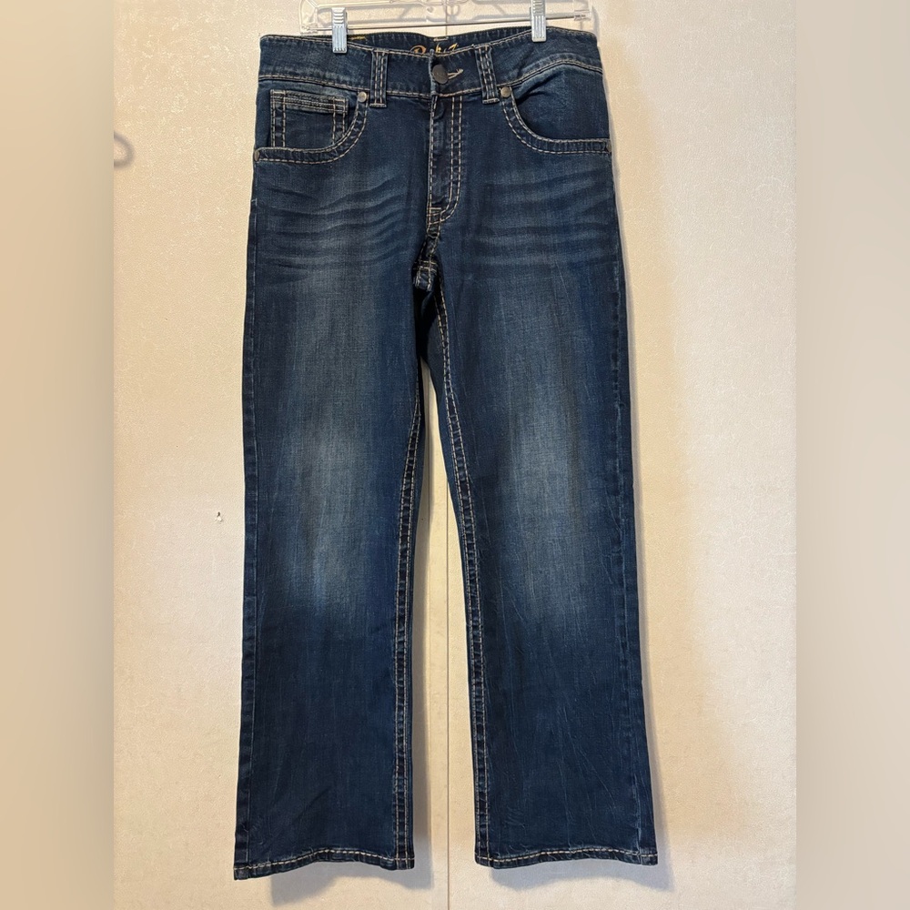 Wrangler | Dark Blue Bootcut Jeans | Size 32 x 32